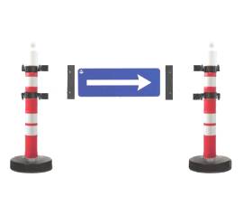 Dubalı Uyarı Levhalı Bariyer