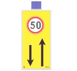 Ledli Yol Yapım ve Onarım Levhası