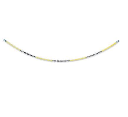 Plastik Zincir (Sarı-Siyah) 3m