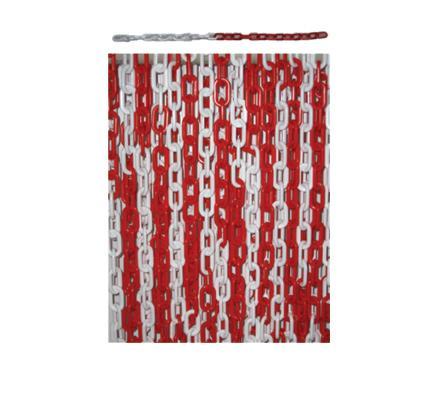 Plastik Zincir (Kırmızı-Beyaz)